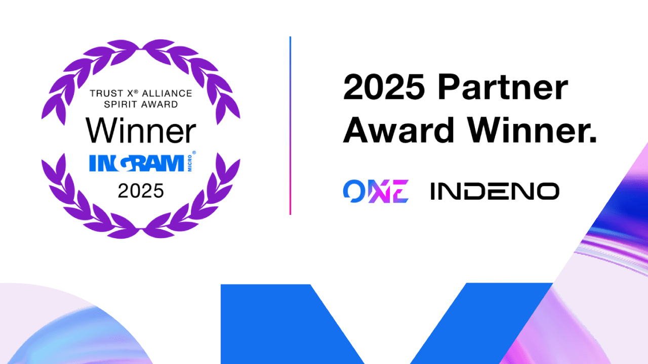 Indeno wird mit den „Trust X Alliance Spirit Award DACH 2025“ ausgezeichnet!