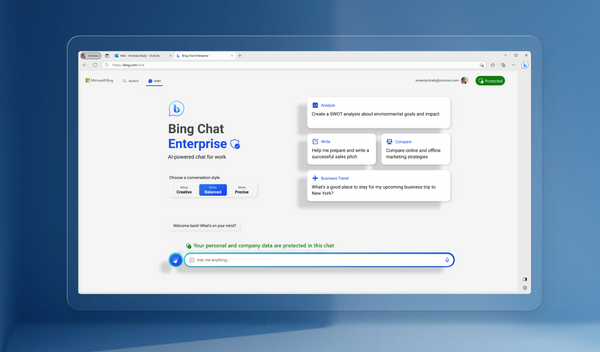 Bing Chat Enterprise: Eine optimale KI-Chat-Lösung für Unternehmen